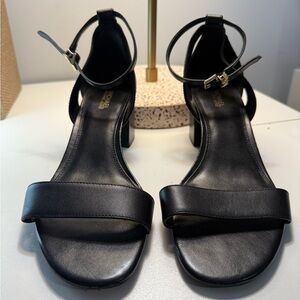 Michael Kors Black Heeled Sandals